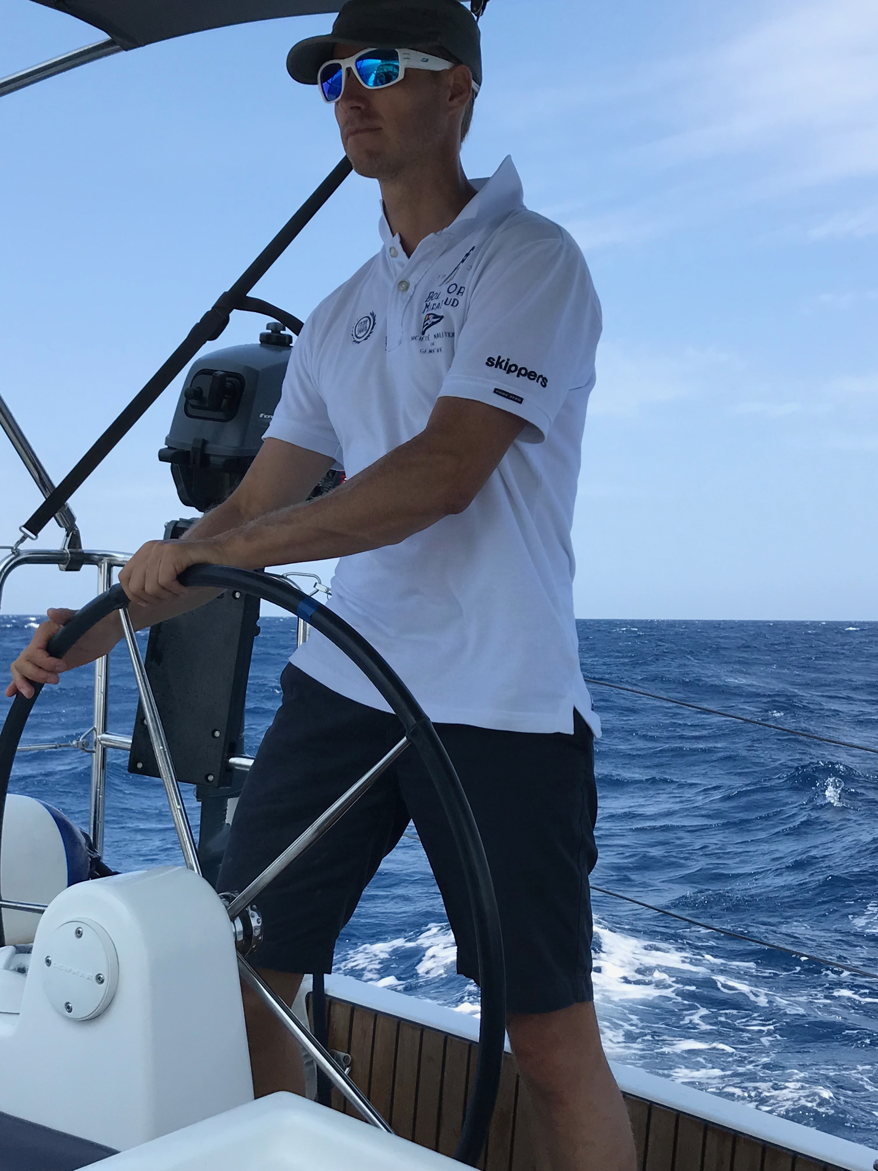 Cyril Lanfranchi - skipper et co-fondateur Voile Evasion