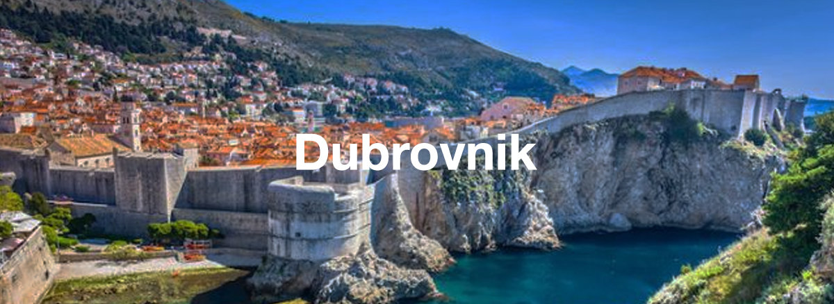 Croisière à la cabine à Dubrovnik