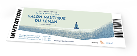 Inscription gratuite salon nautique Genève - Léman