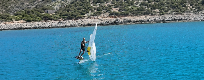Croisière wingfoil / kitesurf - Cyril Lanfranchi de Voile Evasion
