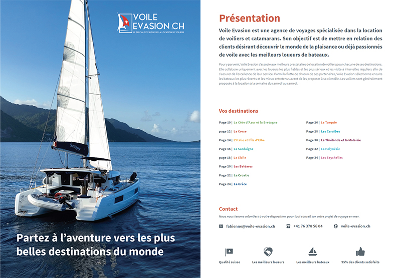 Brochure Voile Evasion