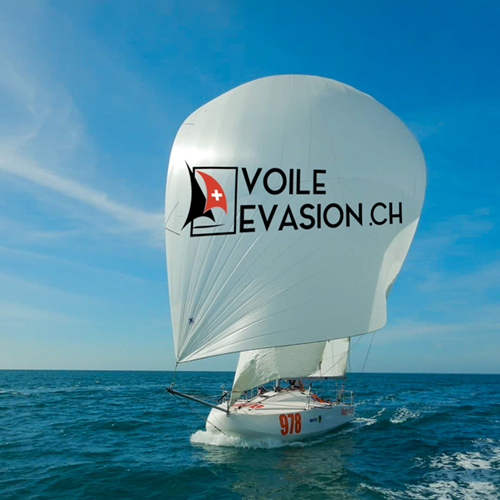 Mini-Transat Nicolas Schmid sponsor Voile Evasion