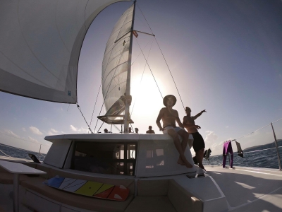 Croisière kitesurf aux Grenadines - location de voilier et catamaran